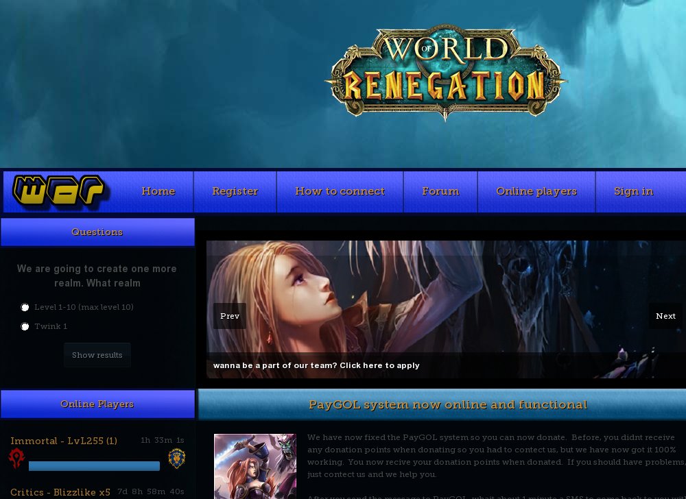 warcraft 3 private server