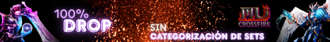 MU CROSSFIRE - SEASON 6 - 100% DROP - SETS Y EVENTOS HASTA S21 - SIN CATEGORIZACIÓN DE SETS - EXP 1000X