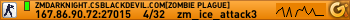 ZmDarkKiller.WestCStrike.Ro -[Zombie plague 6.2]