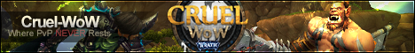 Click Now To Visit Cruel-WoW Instant 80 PvP PvE Legends Return