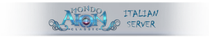 MondoAion Classic - Italian/International Server