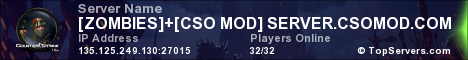 [ZOMBIES]+[CSO MOD] [#1] CSOMOD.COM [since 2012]