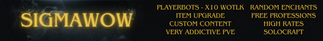 SigmaWoW x13 | Arenas | Custom content