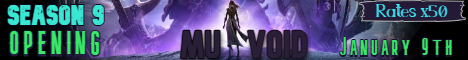 Mu-Void x50 Opening January 9th!