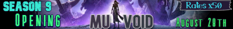 Mu-Void x50 Opening August 28th! 