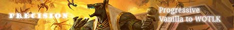 PrecisionWoW - Progressive 3.3.5a (Vanilla - WOTLK)