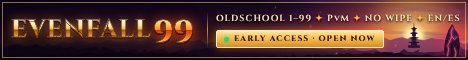 Evenfall99 - Oldschool 1-99 | PvM | EN/ES
