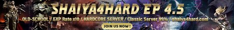 SHAIYA 4HARD - EP4 5 CLASSIC SERVER