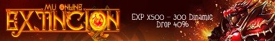 Mu extincion Online Exp x500 - x300 Drop 40%