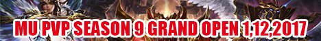 Mu PvP Season 9.2 Grand Open 1.12.2017