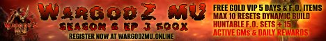 WarGodz MU Online Season 6 500x