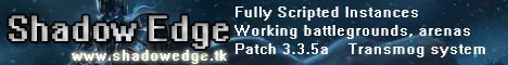 Shadow Edge WoW Server