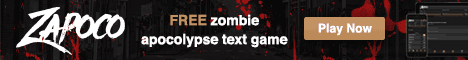 Zapoco - Zombie Survival Text-Based Game