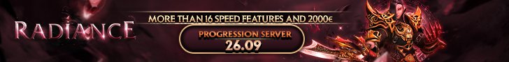 Radiance - Progression Server 26.09