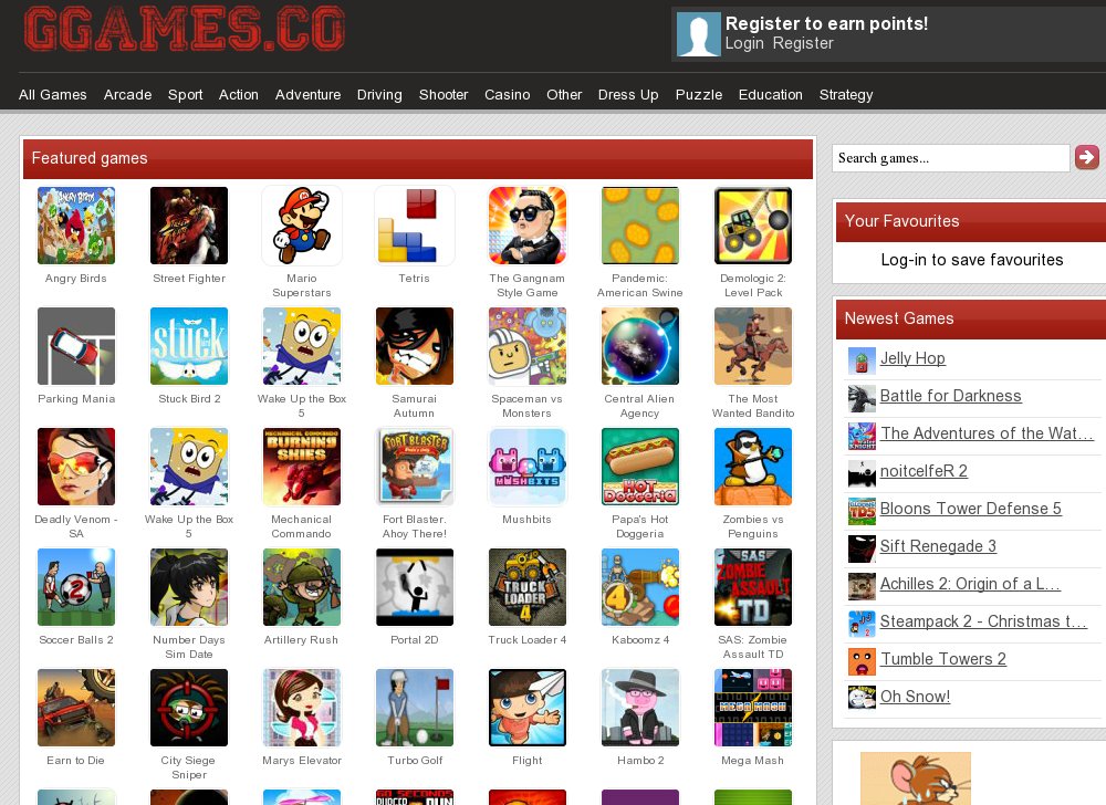 GGames - Play Flash Games Free - OGame | Gaming top 100 list