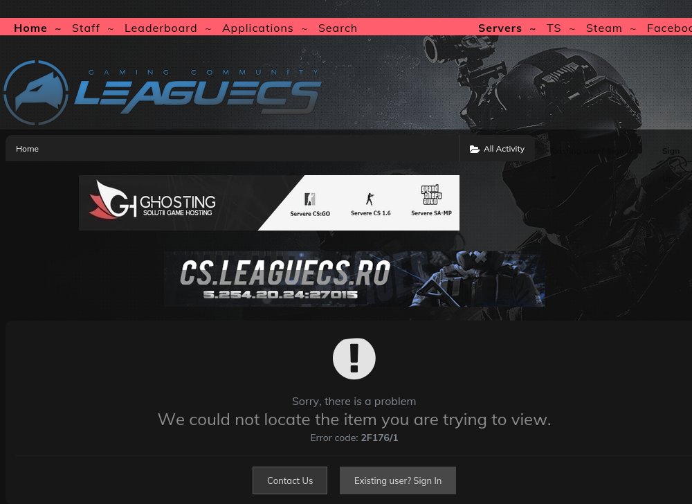 CSGO.LEAGUECS.RO Counter Strike 1.6 Gaming top 100 list