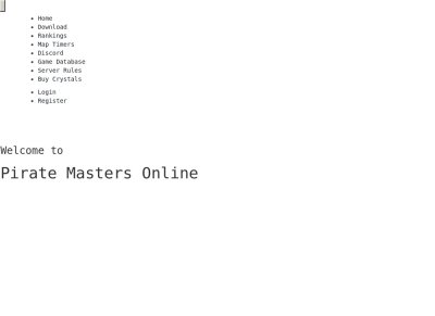 Pirate Masters Online