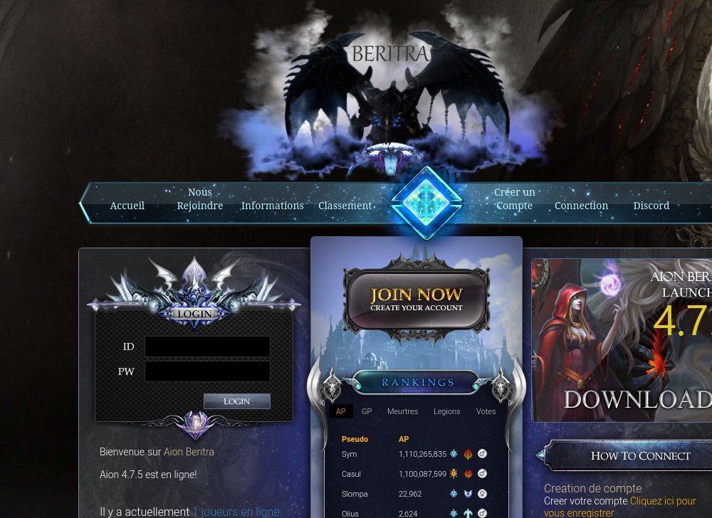 aion private server 7.5 aion private server 7.5